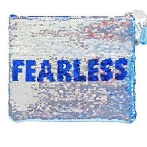 Disney Frozen 2 Elsa Flip Sequin Fearless Pouch